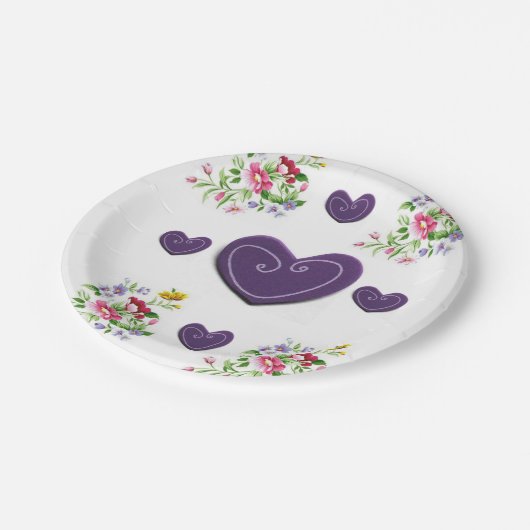 Muttertag der Teller (Schrägansicht)