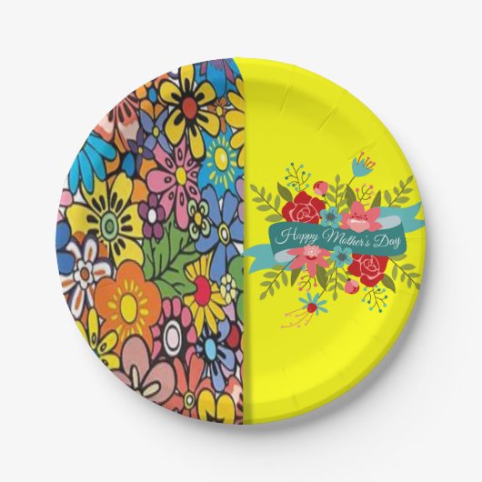 Muttertag der Teller (Vorderseite)