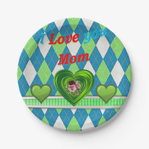 Muttertag der Teller