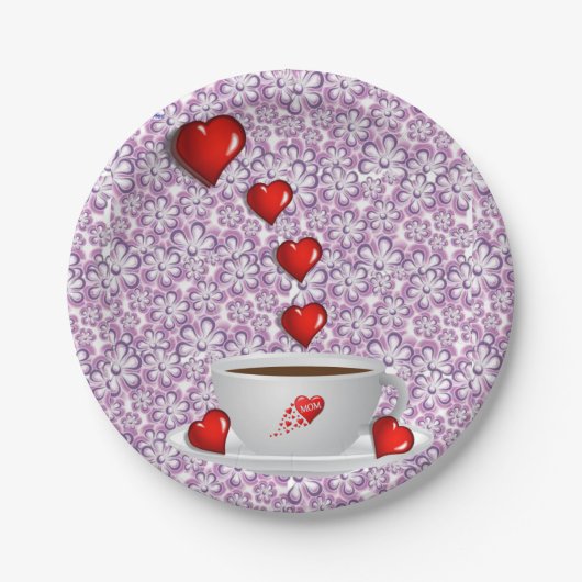 Muttertag der Teller (Vorderseite)