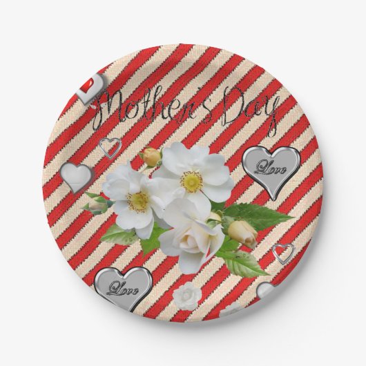 Muttertag der Teller (Vorderseite)