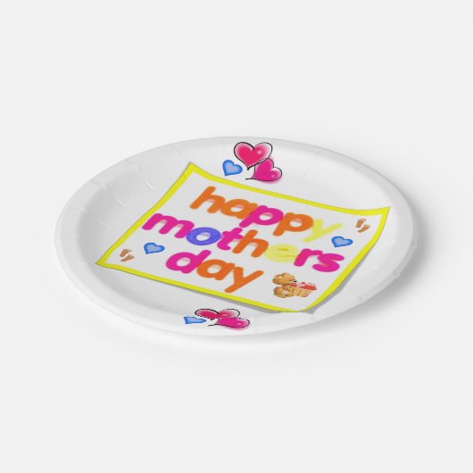 Muttertag der Teller (Schrägansicht)