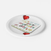 Muttertag der Teller (Schrägansicht)