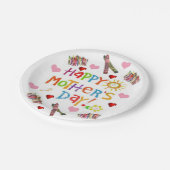 Muttertag der Teller (Schrägansicht)