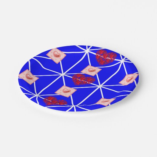 Muttertag der Teller (Schrägansicht)