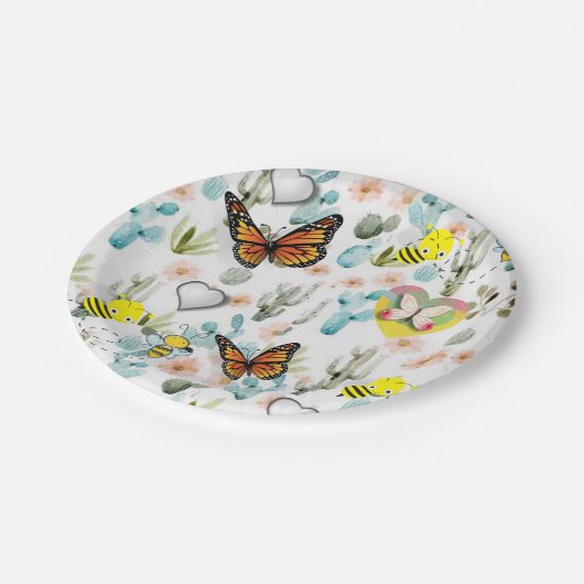 Muttertag der Teller (Schrägansicht)