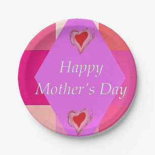 Muttertag der Teller