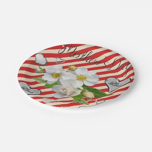 Muttertag der Teller (Schrägansicht)