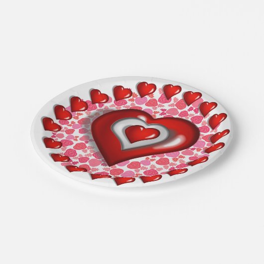 Muttertag der Teller (Schrägansicht)