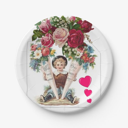 Muttertag der Teller (Vorderseite)