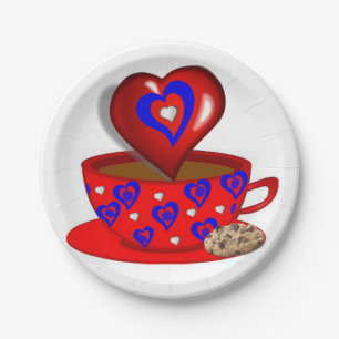 Muttertag der Teller