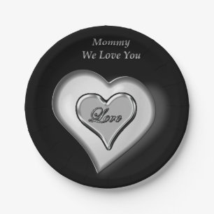 Muttertag der Teller