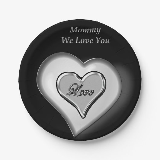 Muttertag der Teller (Vorderseite)