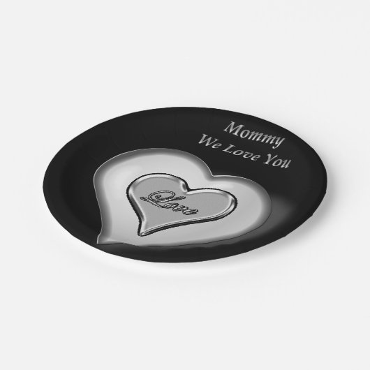 Muttertag der Teller (Schrägansicht)