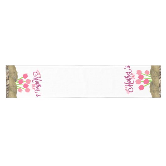 Muttertag der Tischlerin Kurzer Tischläufer (Horizontal)