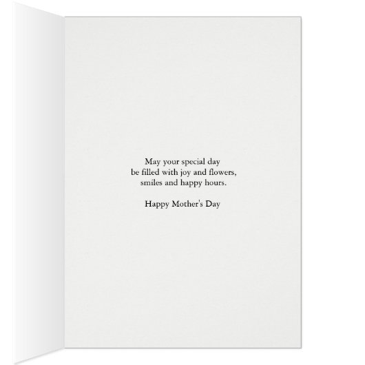 Muttertag der Tochter, mit Blume (Innen (Rechts))