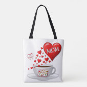 Muttertag der Tote Beutel Tasche (Rückseite)