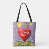 Muttertag der Tote Beutel Tasche (Rückseite)