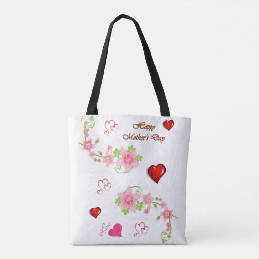 Muttertag der Tote Beutel Tasche (Rückseite)