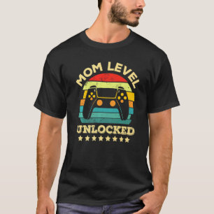 Muttertag der Vintagen Junge Mutter, Mama frei T-Shirt