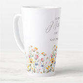 Muttertag der Wasserfarbe Wildblume Milchtasse (Linke Ecke)