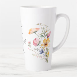 Muttertag der Wasserfarbe Wildblume Milchtasse