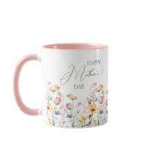 Muttertag der Wasserfarbe Wildblume