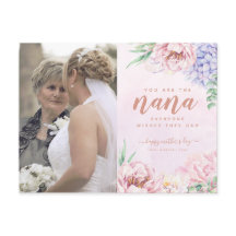 Muttertag der Wasserfarben für Nana Postkarte