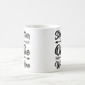 Muttertag der wilden Mutter Kaffeetasse (Mittel)