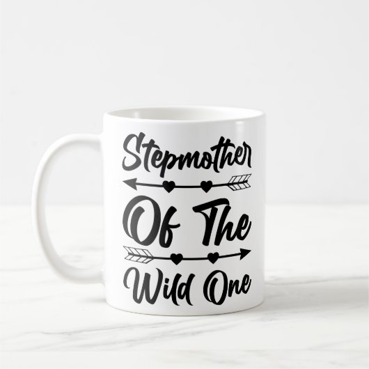 Muttertag der wilden Mutter Kaffeetasse (Links)