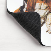 Muttertag des Basset Hound Mousepad (Ecke)