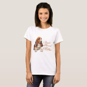 Muttertag des Basset Hound T-Shirt (Vorne ganz)