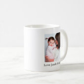 Muttertag des benutzerdefinierten Fotos Kaffeetasse (VorderseiteRechts)