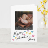 Muttertag des Fotos Karte (Gelbe Blume)