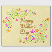 Muttertag des Glücks 23 Geschenkpapier (Flach)