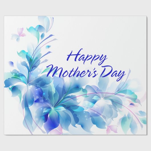 Muttertag des Glücks 26 Geschenkpapier (Flach)