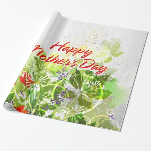 Muttertag des Glücks 28 Geschenkpapier (Ungerollt)