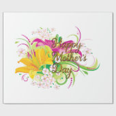 Muttertag des Glücks 35 Geschenkpapier (Flach)