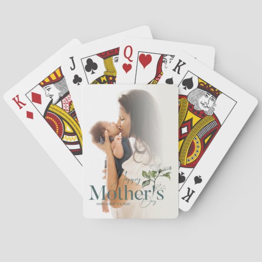 "Muttertag des Glücks" Spielkarten (Rückseite)