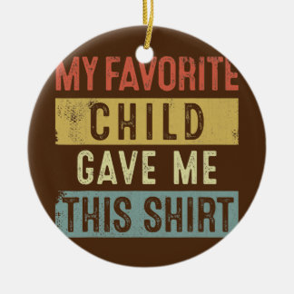 Muttertag des lustigen Vaters, Geschenk meines Lie Keramik Ornament