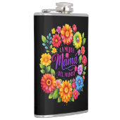 Muttertag Die beste Mama der Welt Flachmann (Rechts)
