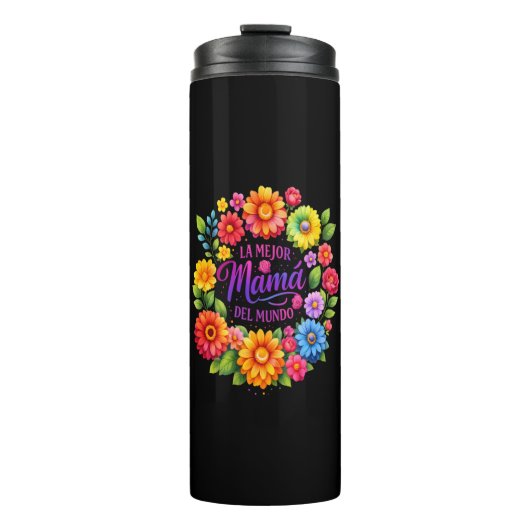 Muttertag Die beste Mama der Welt Thermosbecher (Vorderseite)
