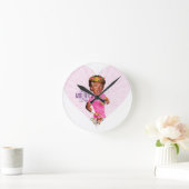 Muttertag Donald Trump Runde Wanduhr (Zuhause)