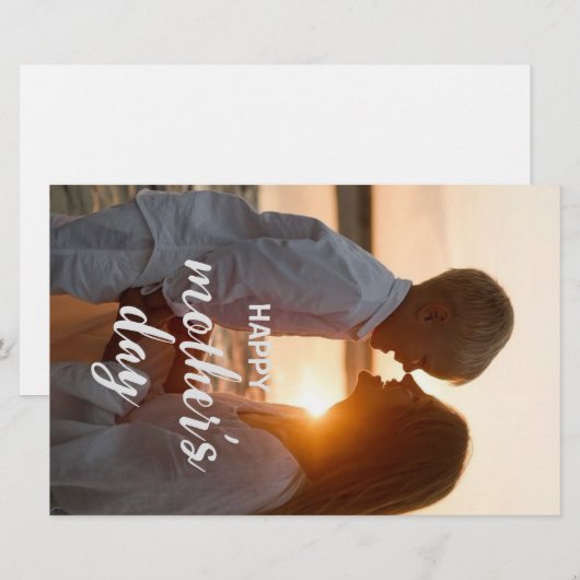 Muttertag druckbar briefpapier (Vorne/Hinten)