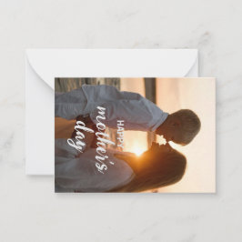 Muttertag druckbar mitteilungskarte