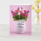 Muttertag - Dzien Matki Karte (Gelbe Blume)