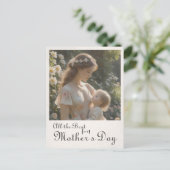 Muttertag - Ein zitterner Garten - Embrace Feiertagspostkarte (Stehend Vorderseite)