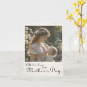 Muttertag - Ein zitterner Garten - Embrace Karte (Gelbe Blume)