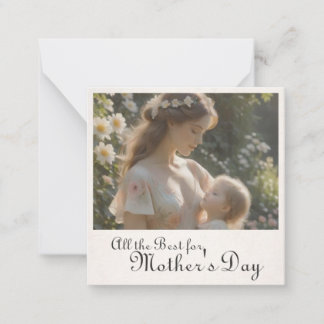 Muttertag - Ein zitterner Garten - Embrace Mitteilungskarte