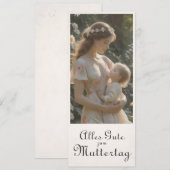 Muttertag – Eine zärtliche Umarmung im Garten (Vorne/Hinten)